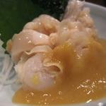イタヤ貝の酢味噌