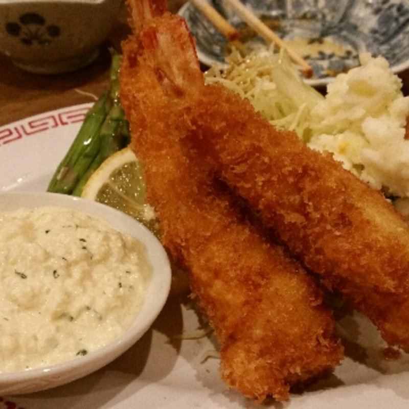 エビフライ中(長崎チャンポン 浜浪)