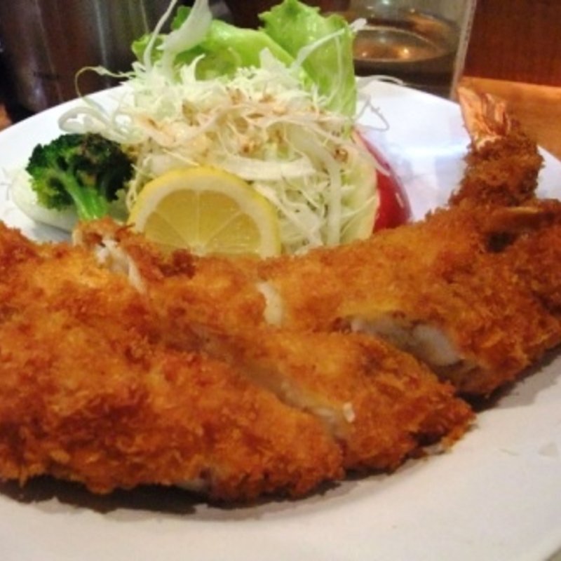 エビフライ(長崎チャンポン 浜浪)