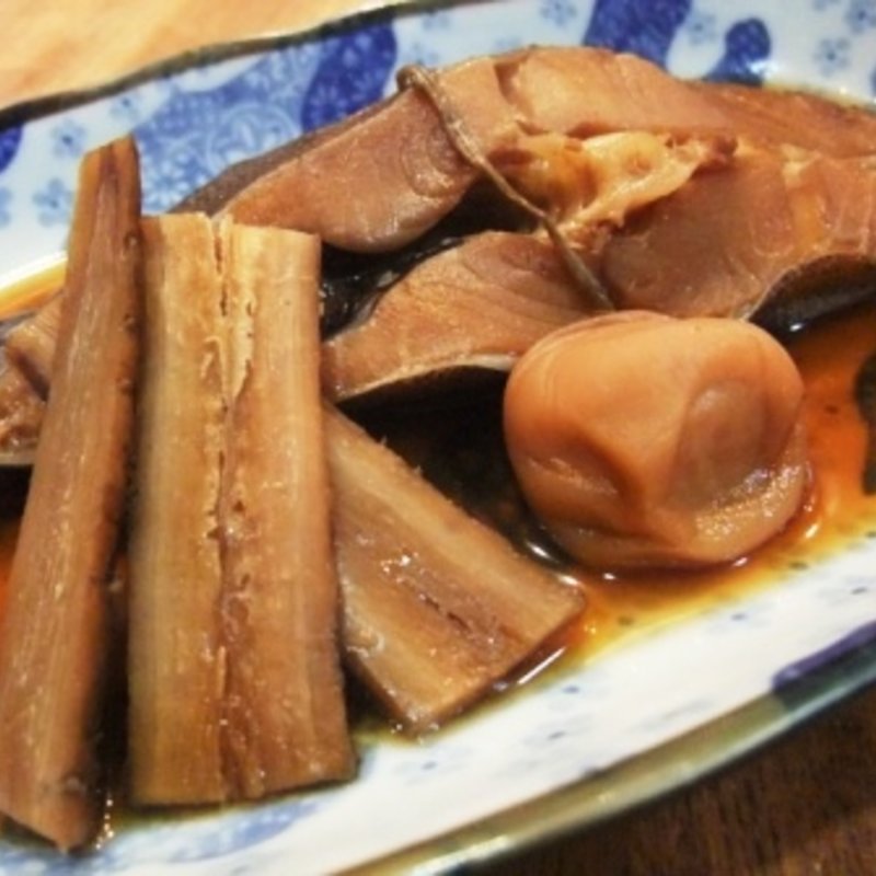 カレイの煮付け(長崎チャンポン 浜浪)