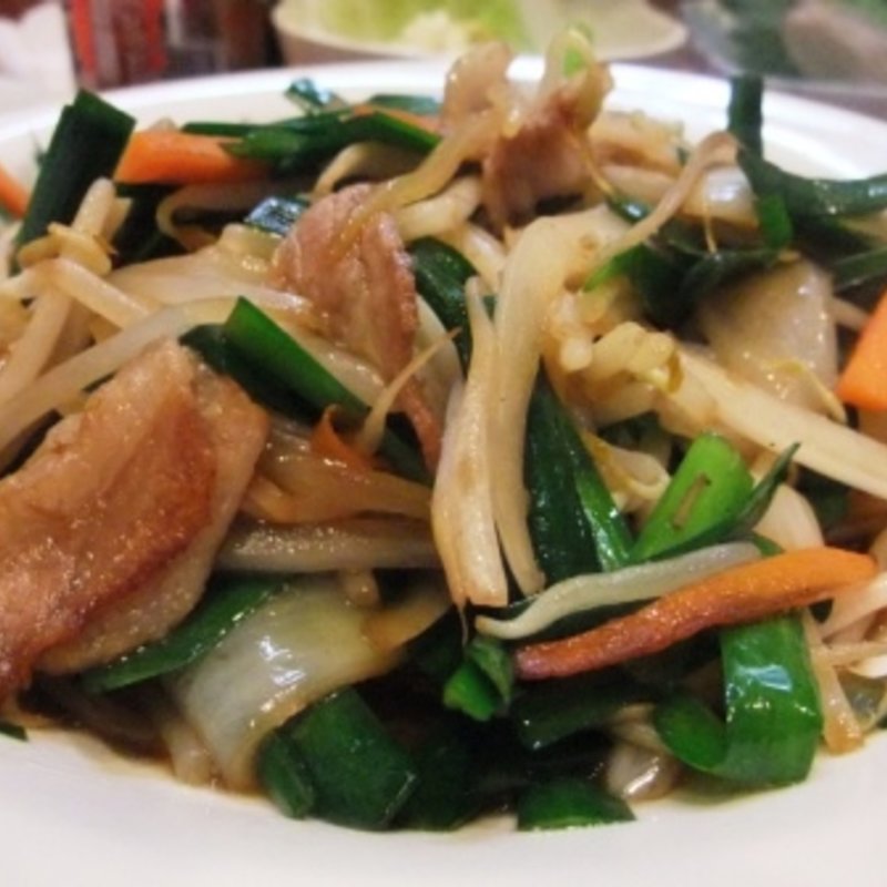 ニラ炒め(長崎チャンポン 浜浪)