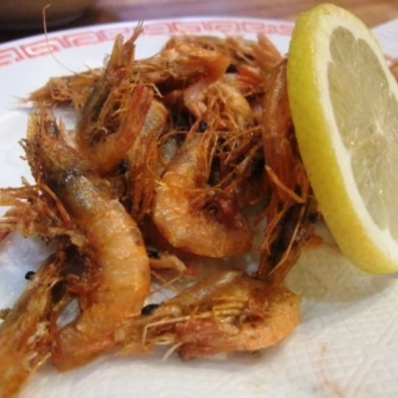 小エビ唐揚げ(長崎チャンポン 浜浪)