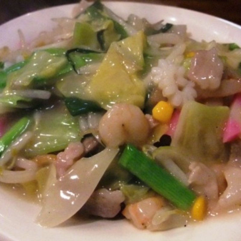 皿うどん(長崎チャンポン 浜浪)