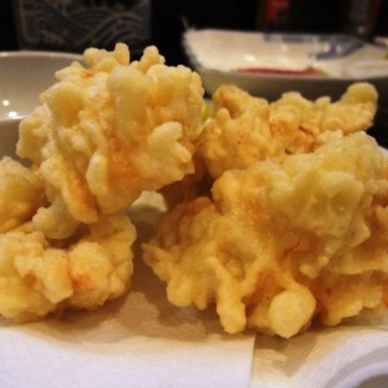 穴子天ぷら(長崎チャンポン 浜浪)