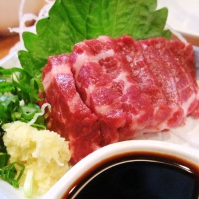 馬刺し(長崎チャンポン 浜浪)