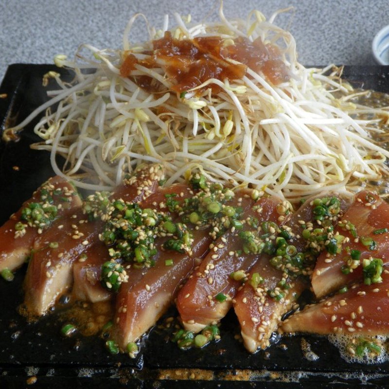 まぐろジャンジャン焼き定食(浜茶屋 )