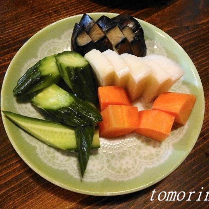 自家製ぬか漬け(浦野屋 やきとんてるてる)