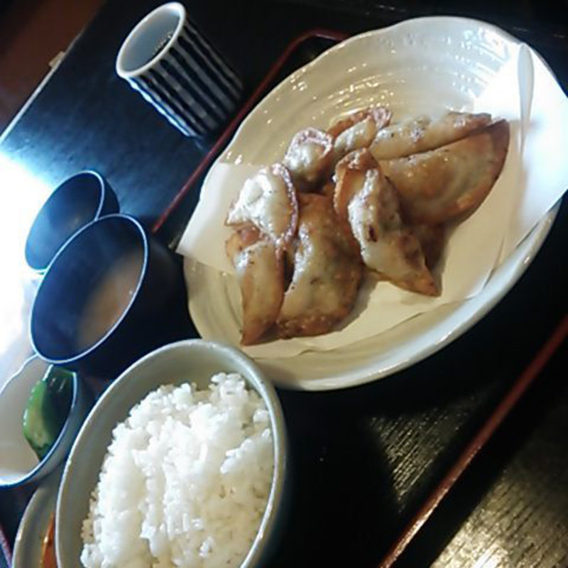 揚げ餃子定食(浪漫亭 )