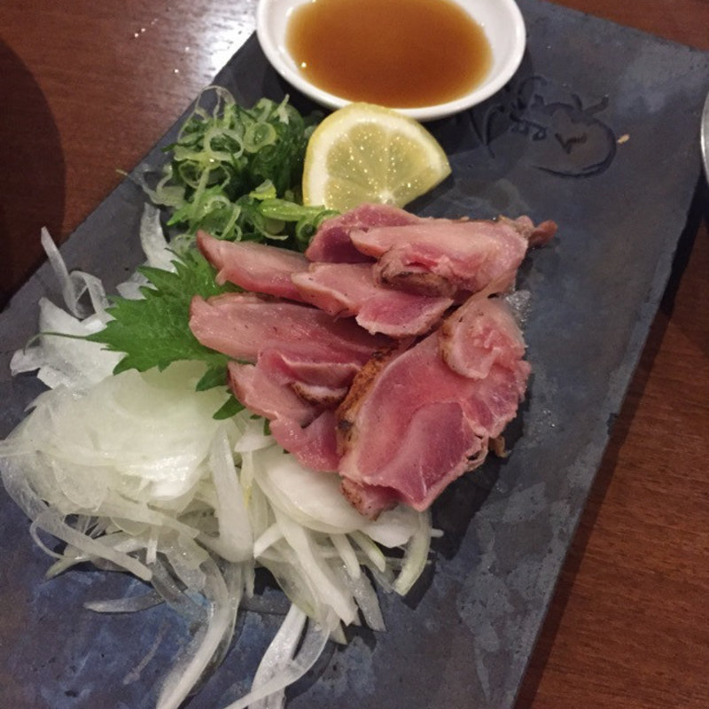 鳥のタタキ(浪漫家 京都駅八条口店 （ロマンヤ）)