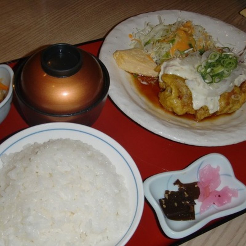 チキン南蛮定食(浪速ろばた八角)