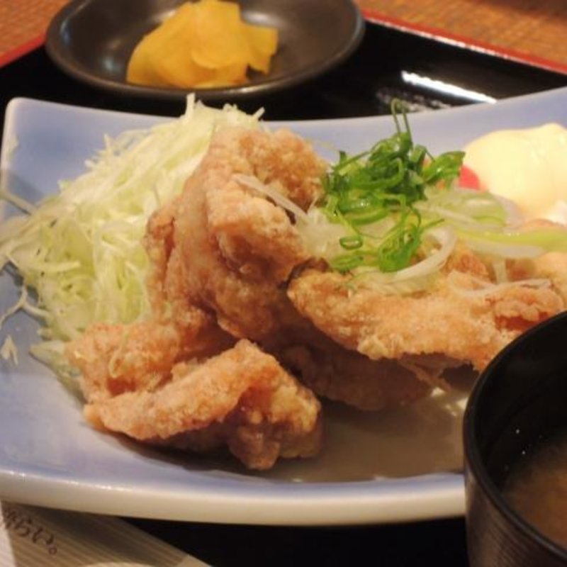 塩ザンギ定食(海へ アスティ店 （【旧店名】ととと）)