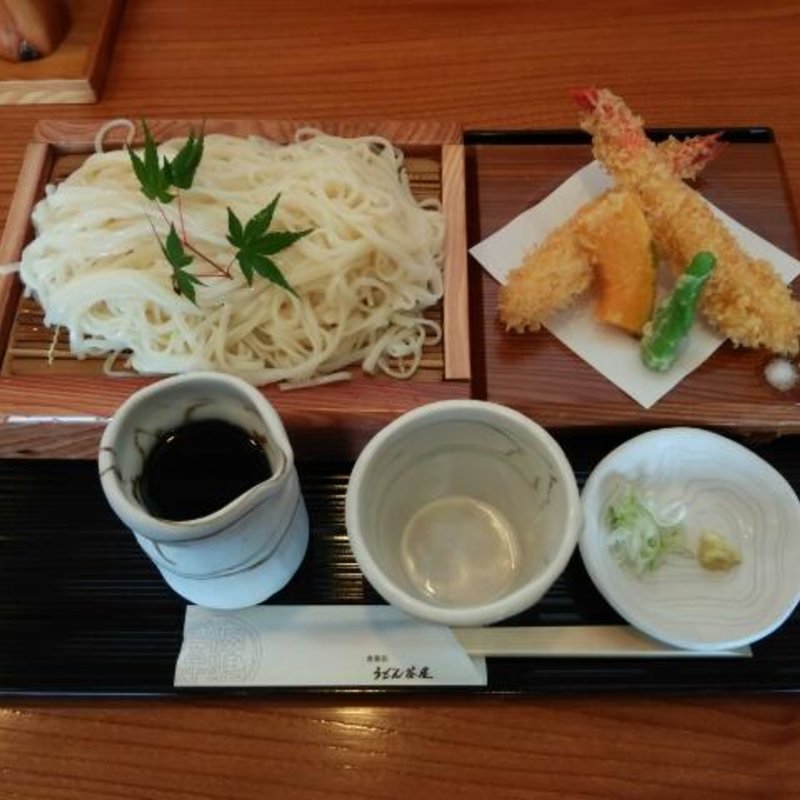 海老天ぷら ざるうどん(海津屋 )