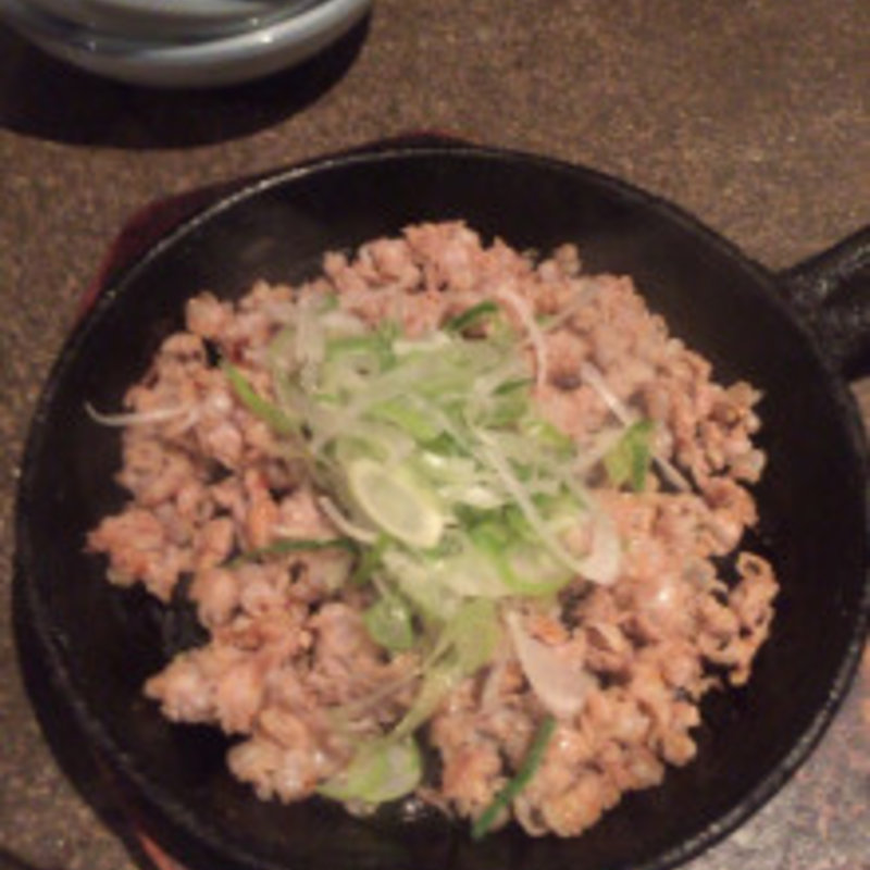 豚軟骨の鉄板焼(居酒屋海物住吉店)