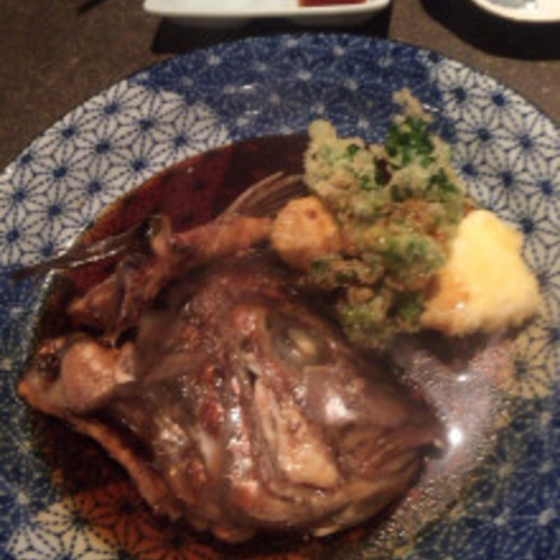 鯛のあら炊き(居酒屋海物住吉店)