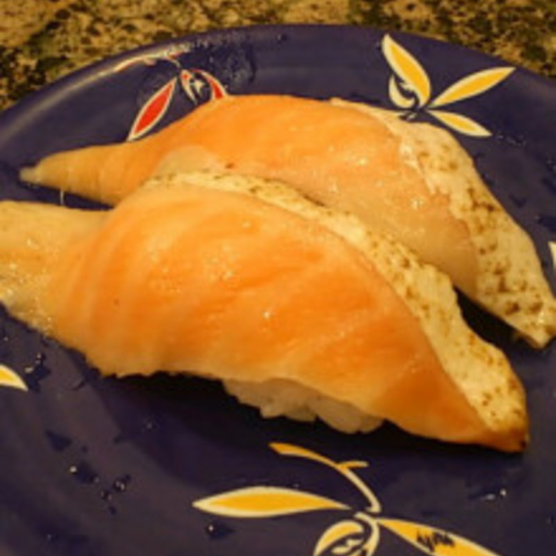 焼きサーモン(回転寿司みさき 川崎アゼリア店)