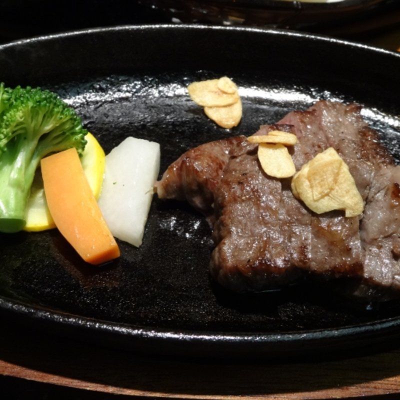 黒毛和牛ステーキ御膳(海鮮居酒屋　海老蔵)