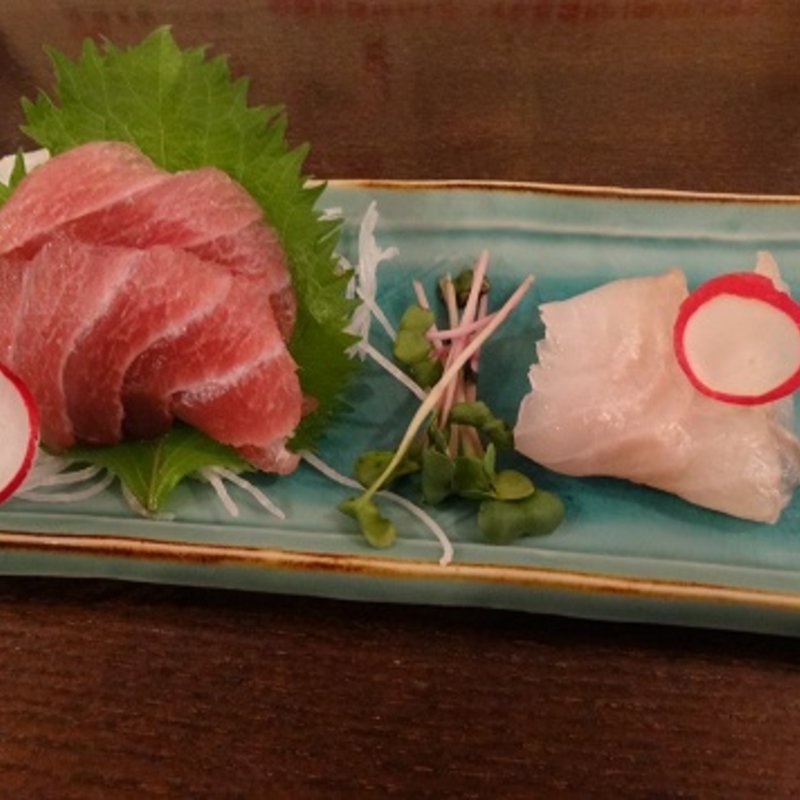 刺身の2点もり(おかってや神田店)