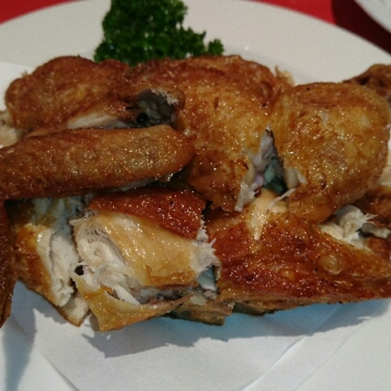 丸鳥のバリバリ揚げ(深井飯店)