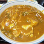 カレーうどん定食(清平)