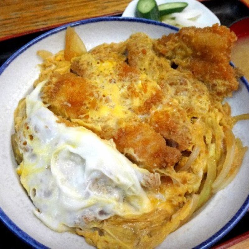 かつ丼(そば処 清水)