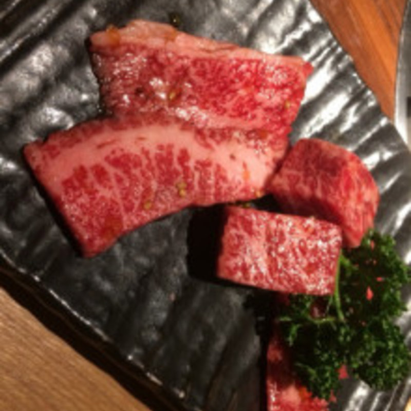 伊万里牛3種盛ランチ(清江苑 池袋西口本店)