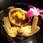 上海蟹の紹興酒漬け(清粥小菜 明 (朙))