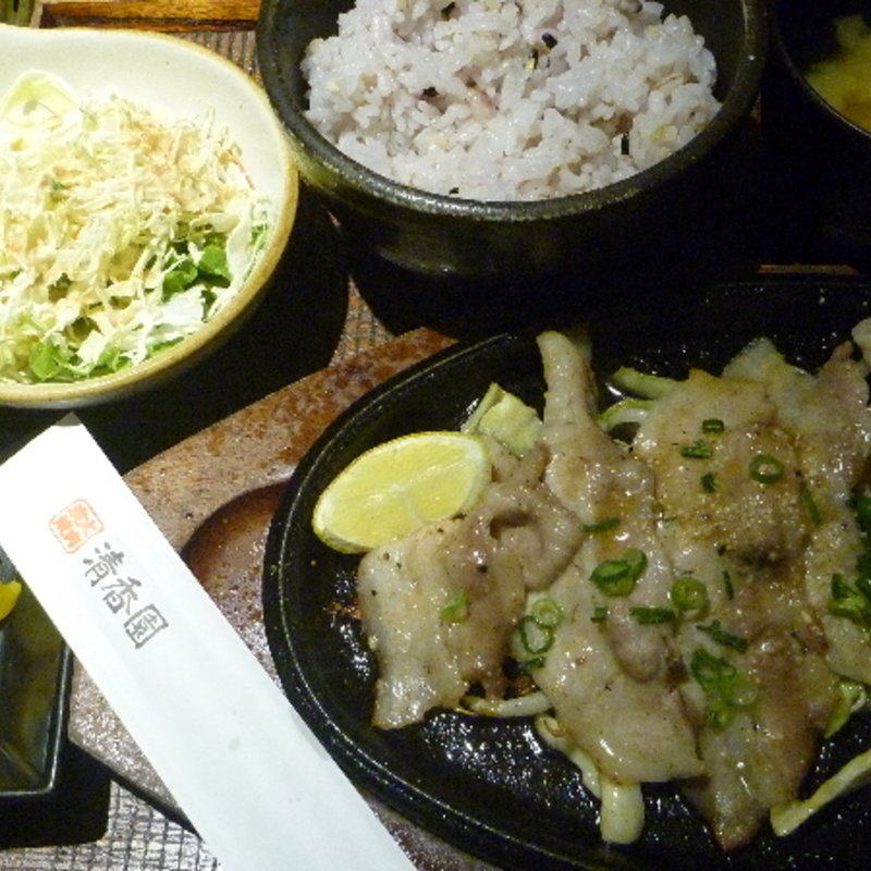 塩バラ定食(清香園 代官山店 )