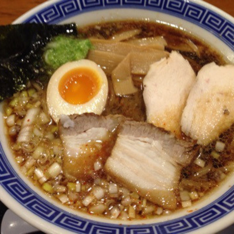 純清黒醤油らーめん(清麺屋)