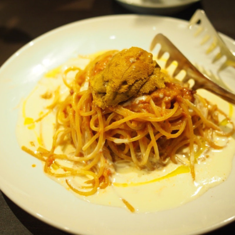 Kairiのウニクリームパスタ(渋谷 KAIRI （カイリ）)
