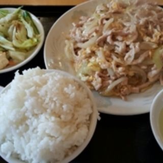 木須肉定食(渤海飯店)