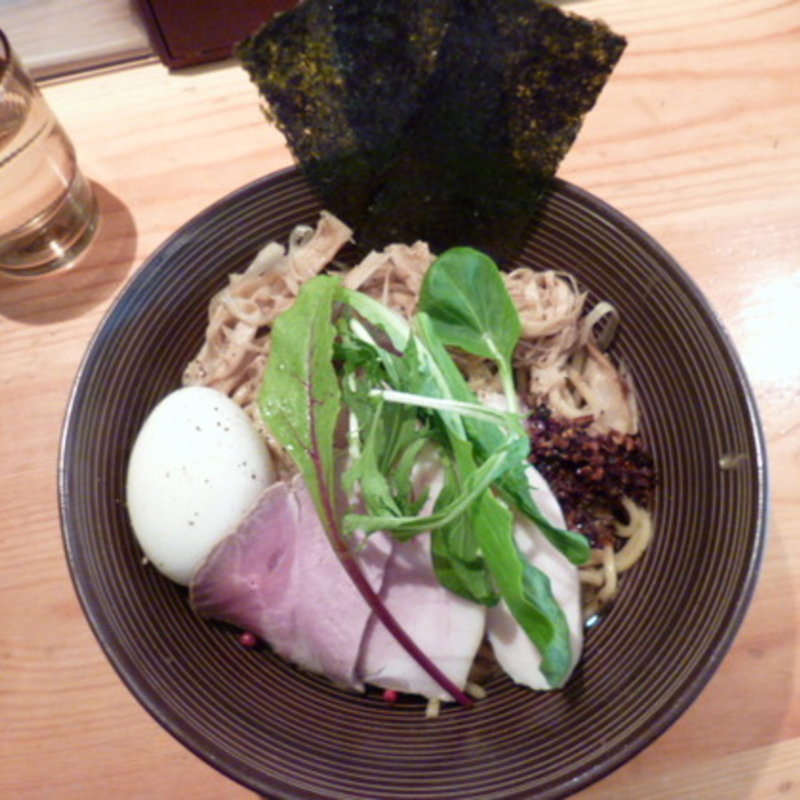 全部乗せ 牡蠣まぜそば(渦雷)