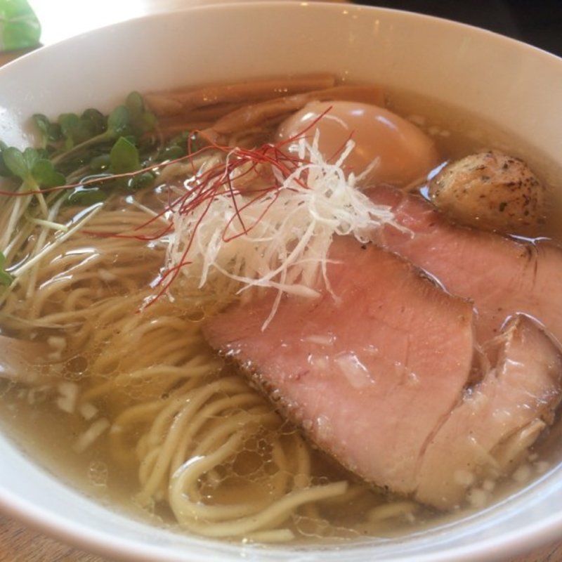 味玉塩ラーメン(湖麺屋 リールカフェ （Reel Cafe）)