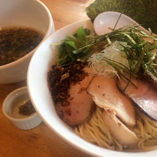 特製甲州地鶏つけソバ(湖麺屋 リールカフェ （Reel Cafe）)