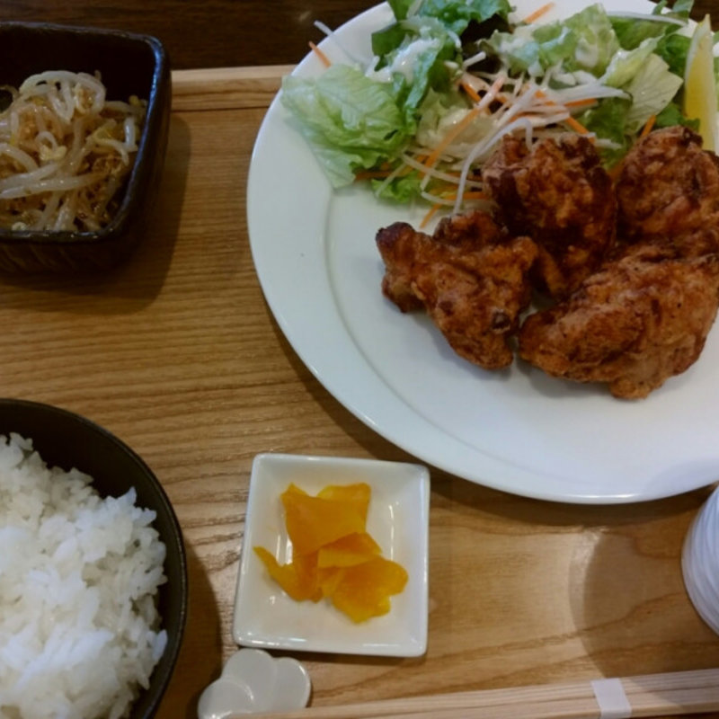 から揚げランチ(満 )