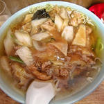 肉そば(満々亭)