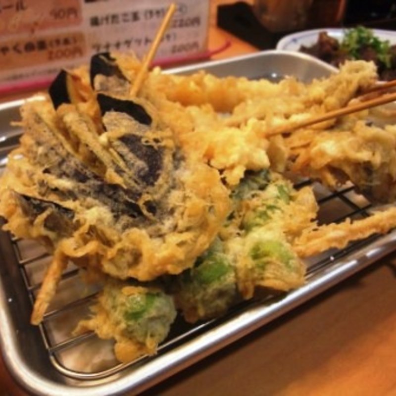 天ぷら盛合せ(満ぞく屋 （まんぞくや）)