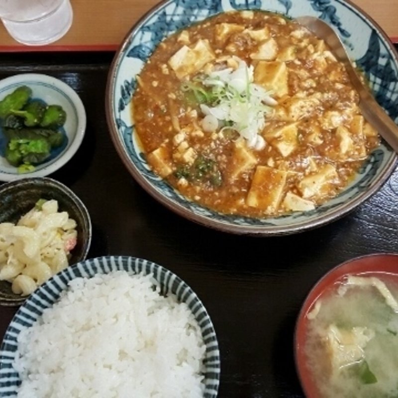 マーボー豆腐定食(満天食堂    （まんてんしょくどう）)