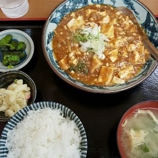マーボー豆腐定食(満天食堂    （まんてんしょくどう）)