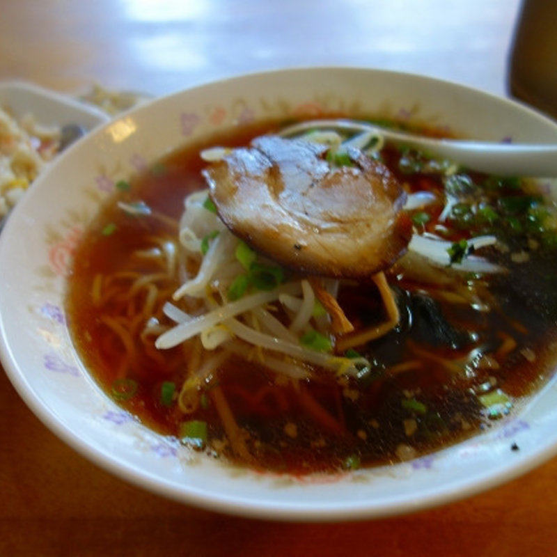 醤油ラーメン +チャーハン(満漢福)