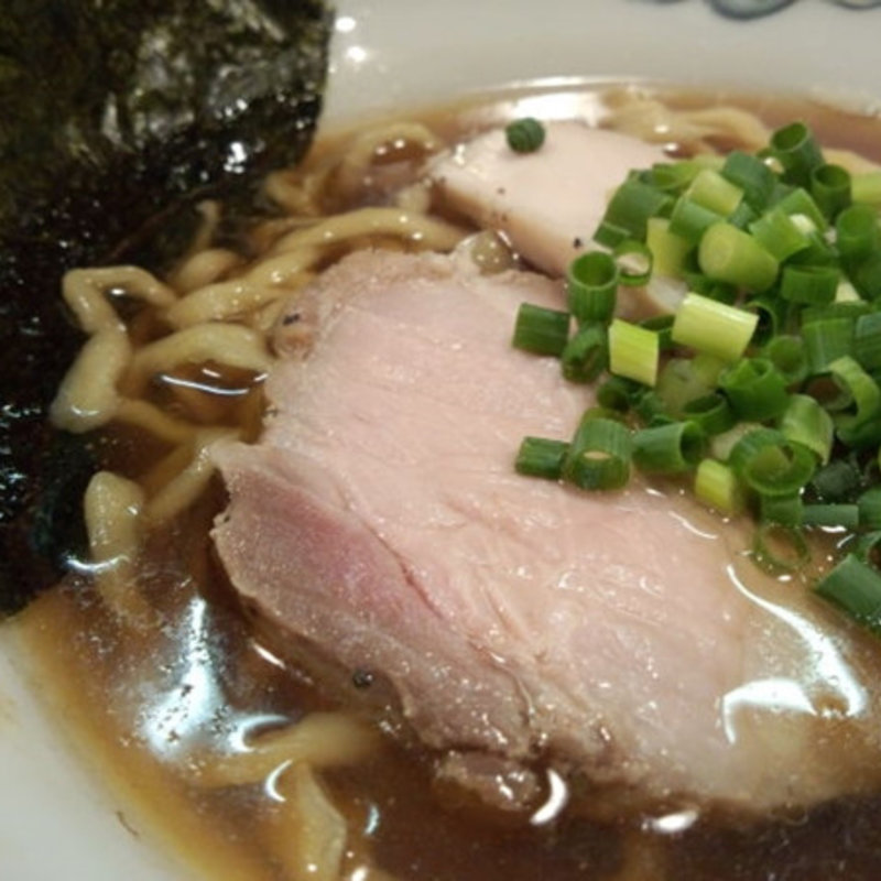 極太手揉み中華そば(満開 )