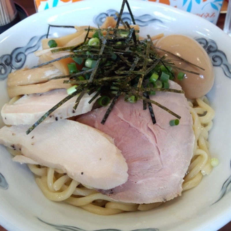 油そば・煮干し（冷やし）(満開 )