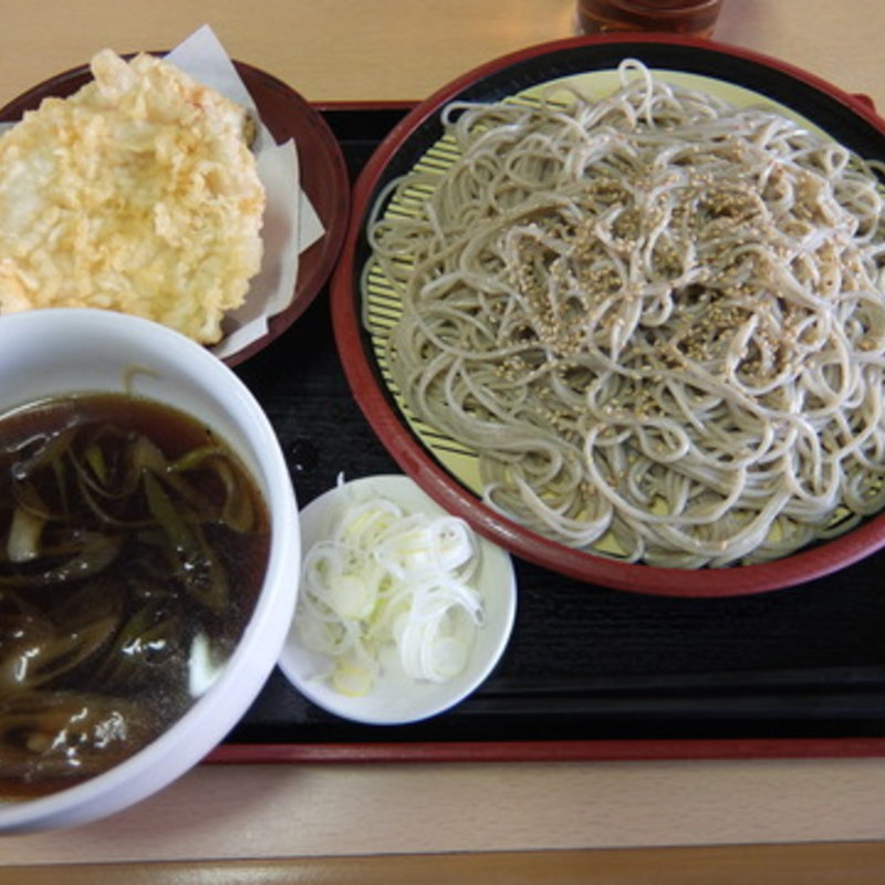 鶏天せいろ(源太郎そば 横浜店)