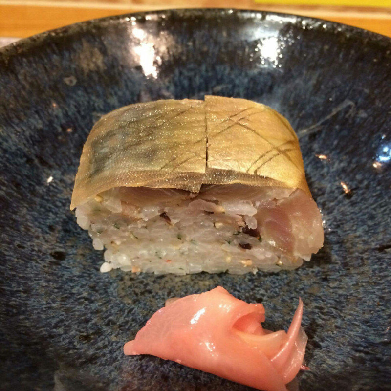 サバ寿司(漁師のGORO 宗右衛門町店 （漁師のゴロー）)