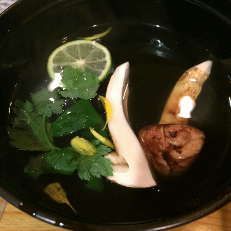 松竹のお吸い物(漁師のGORO 宗右衛門町店 （漁師のゴロー）)