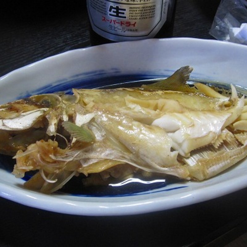 ウマヅラの煮つけ(漁師の宿　なかい )