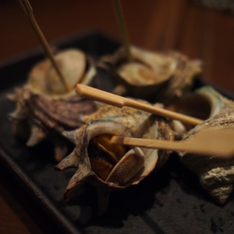 姫さざえつぼ焼き(潮音 （シオン）)