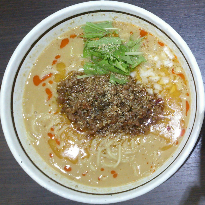 担々麺(濃厚坦々麺 はなび 半田店)