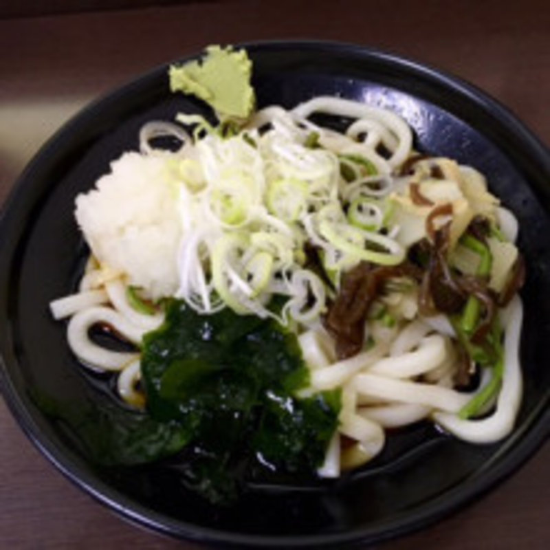 冷し山菜おろしうどん(濱そば 川崎店)