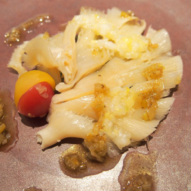 フカヒレのお刺身(火ノ鳥 )