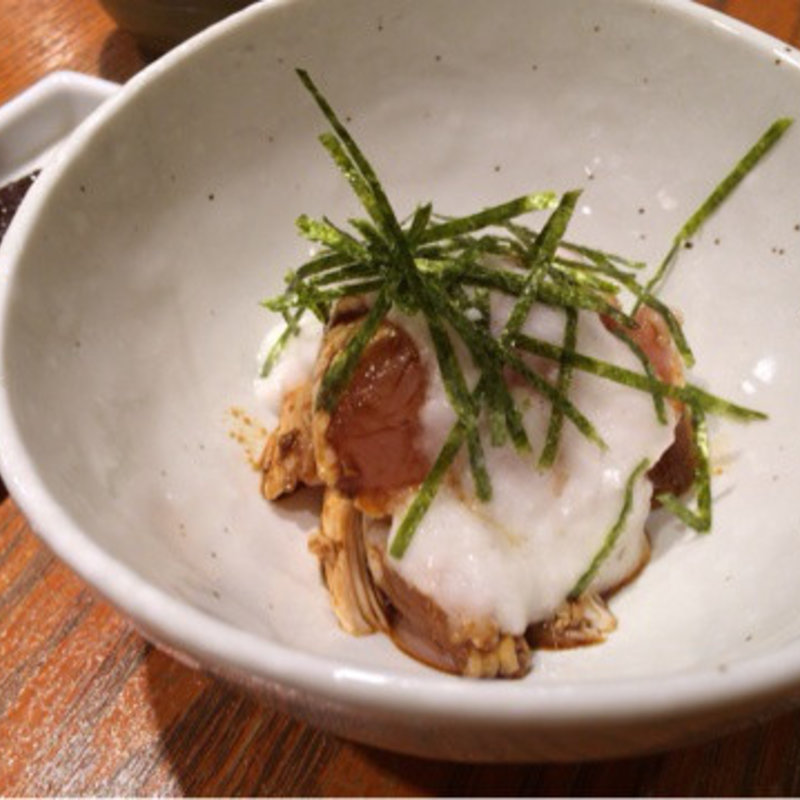 ささみの山かけ(火串焼 やき龍 本郷店)